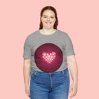 Paw Print Heart T‑Shirt — Cute Pet Lover Tee