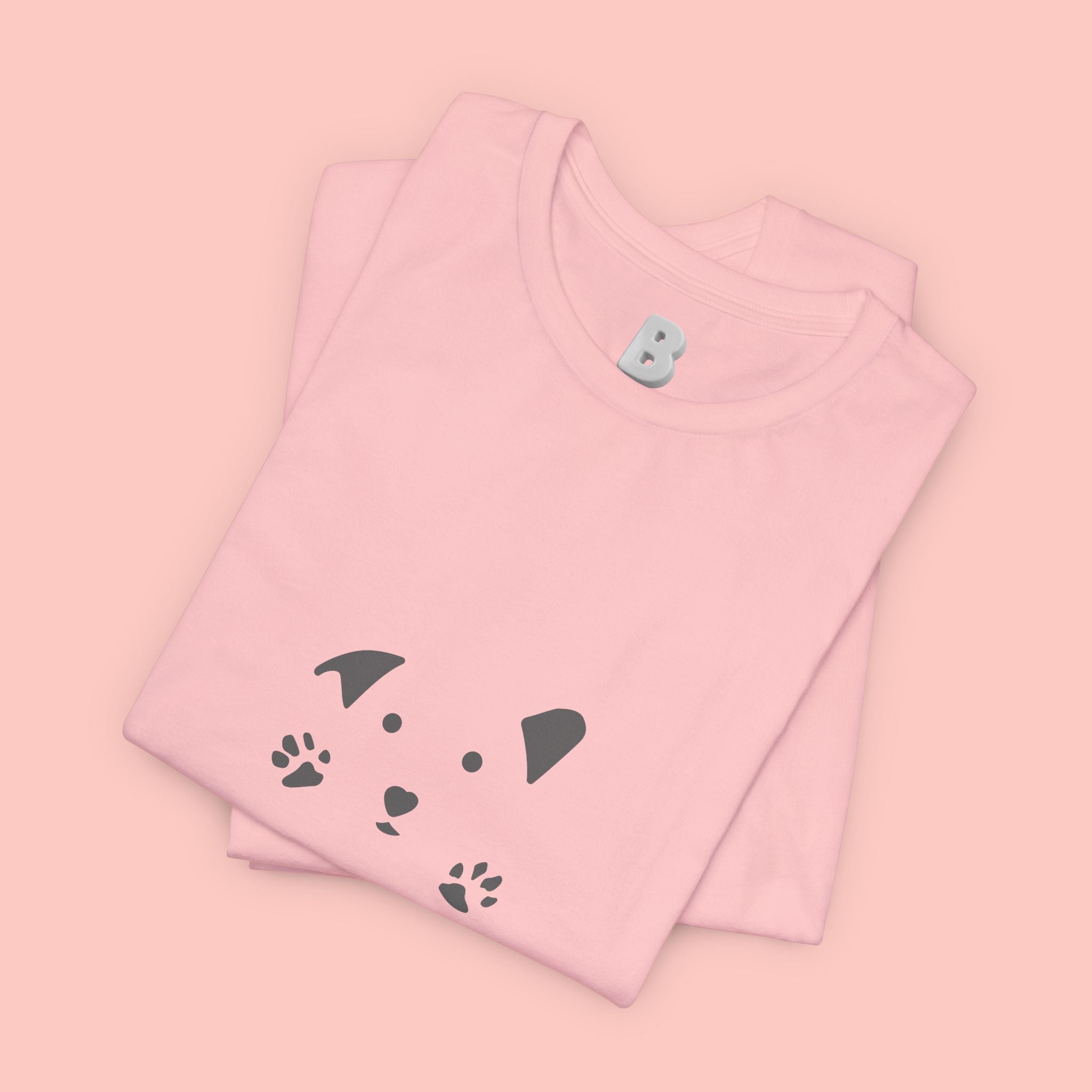 Proud Dog Mom T-Shirt — Cute Paw Print Dog Mom Tee