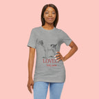 Lovely Dog Mom T-Shirt — Vintage Sketch Dog Graphic Tee