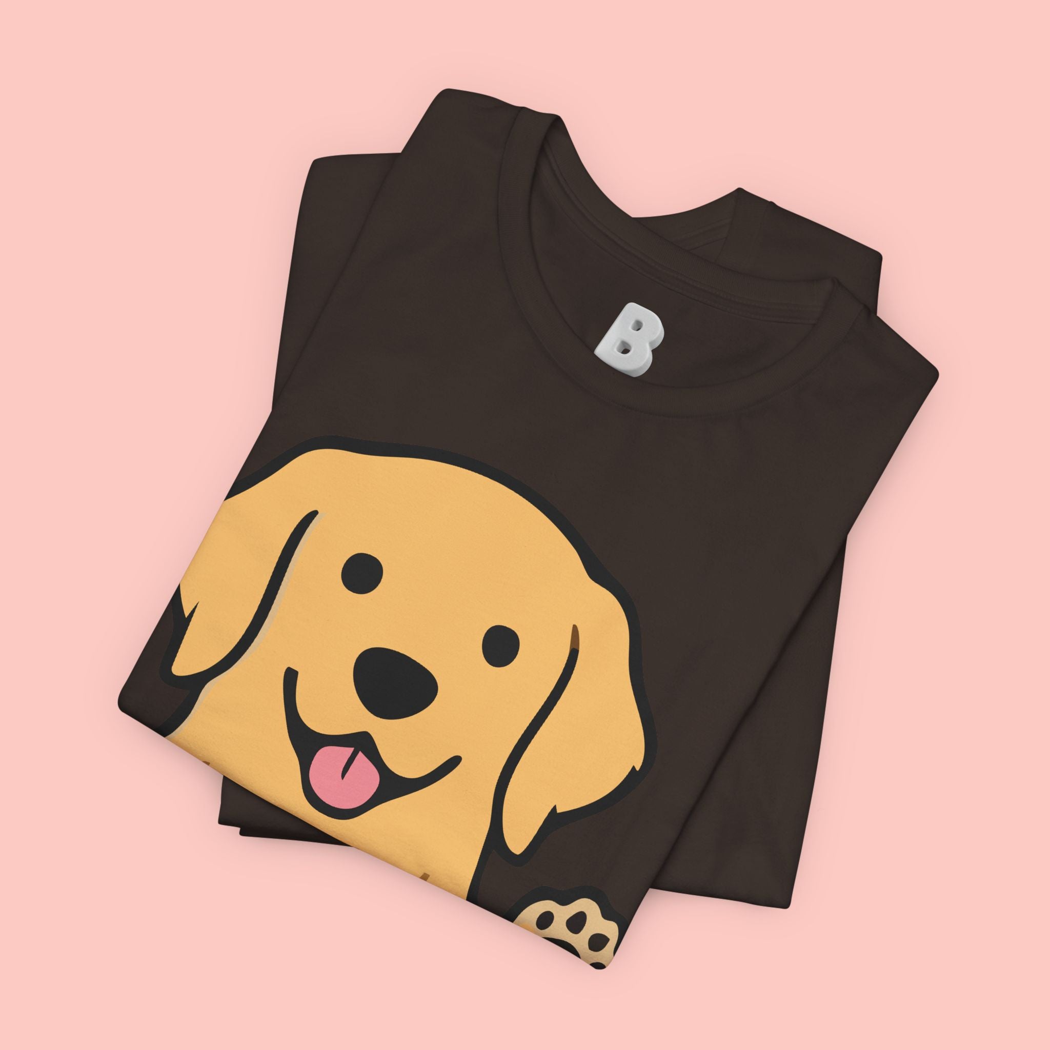 Love Your Dog Tee — Cute Golden Retriever Graphic T-Shirt