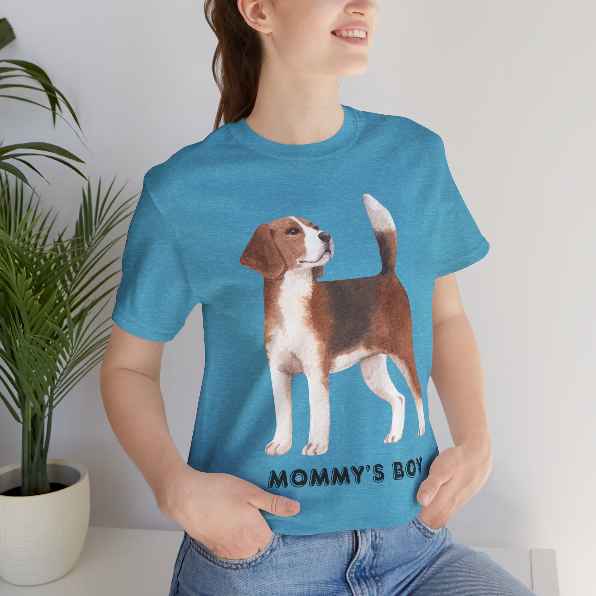Mommy's Boy Beagle T-Shirt — Cute Dog Lover Tee