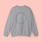Dog Mom Crewneck Sweatshirt - "I Work Hard So My Dog Can Have A Better Life" Cozy Pet Lover Pullover