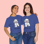 Me & My Dog T-Shirt — Cute Cartoon Puppy Tee for Dog Lovers