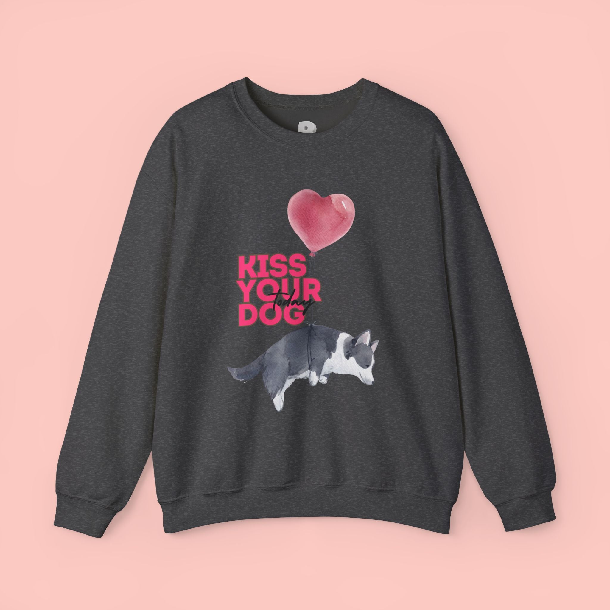 Kiss Your Dog Crewneck Sweatshirt