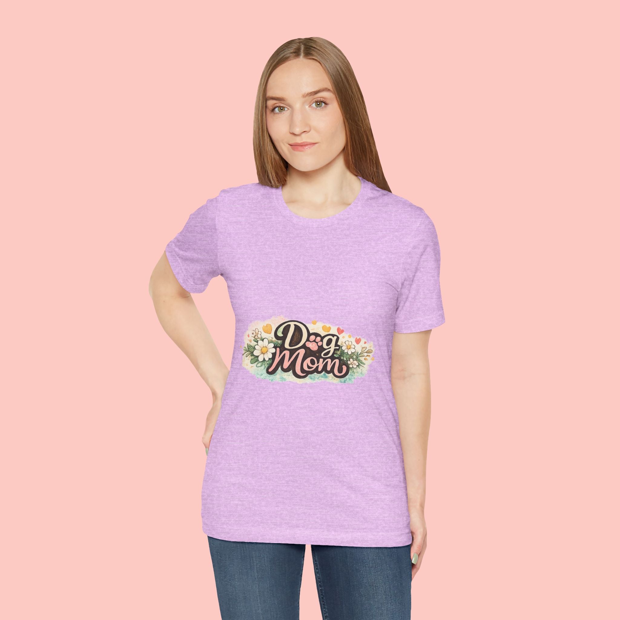 Dog Mom Floral Tee