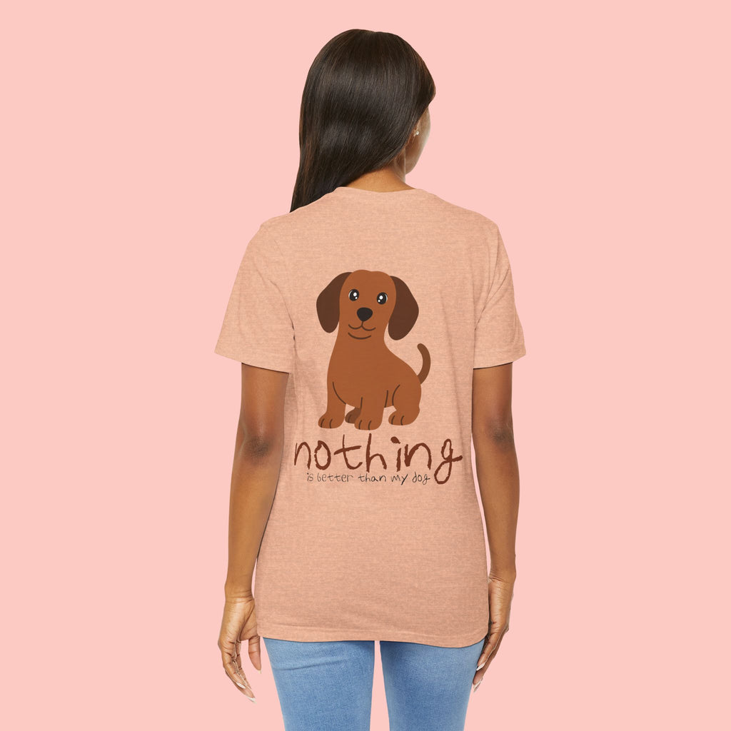 Dachshund Dog Tee — “Nothing Is Sweeter Than My Dog” Graphic T-Shirt