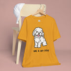 Me & My Dog T-Shirt — Cute Cartoon Puppy Tee for Dog Lovers
