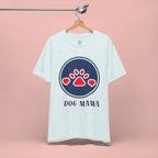 Dog Mama T-Shirt — Cute Paw & Heart Graphic Tee for Dog Lovers