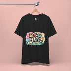 Dog Mom T-Shirt – Cute Paw Print Graphic Tee for Pet Lovers