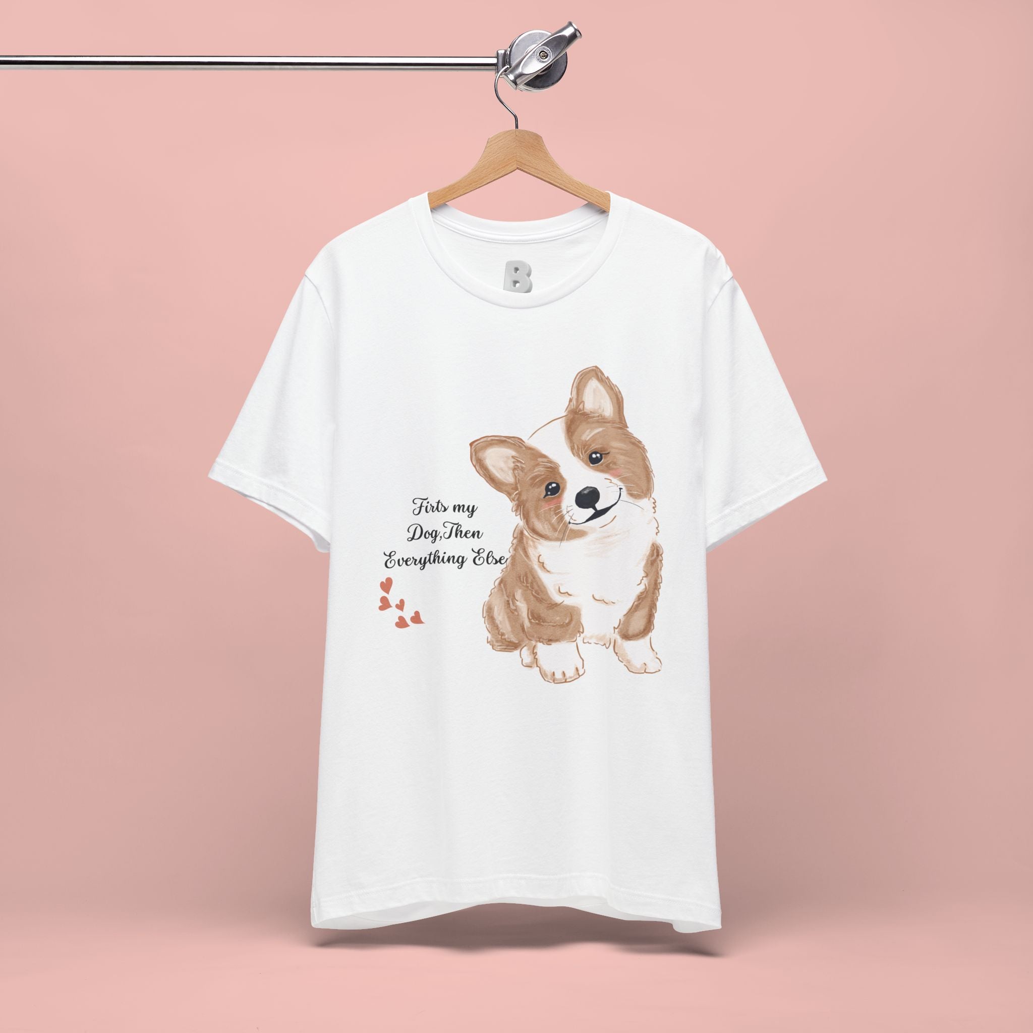 Corgi Love T-Shirt — "This my dog, then everything else" Cute Pet Tee