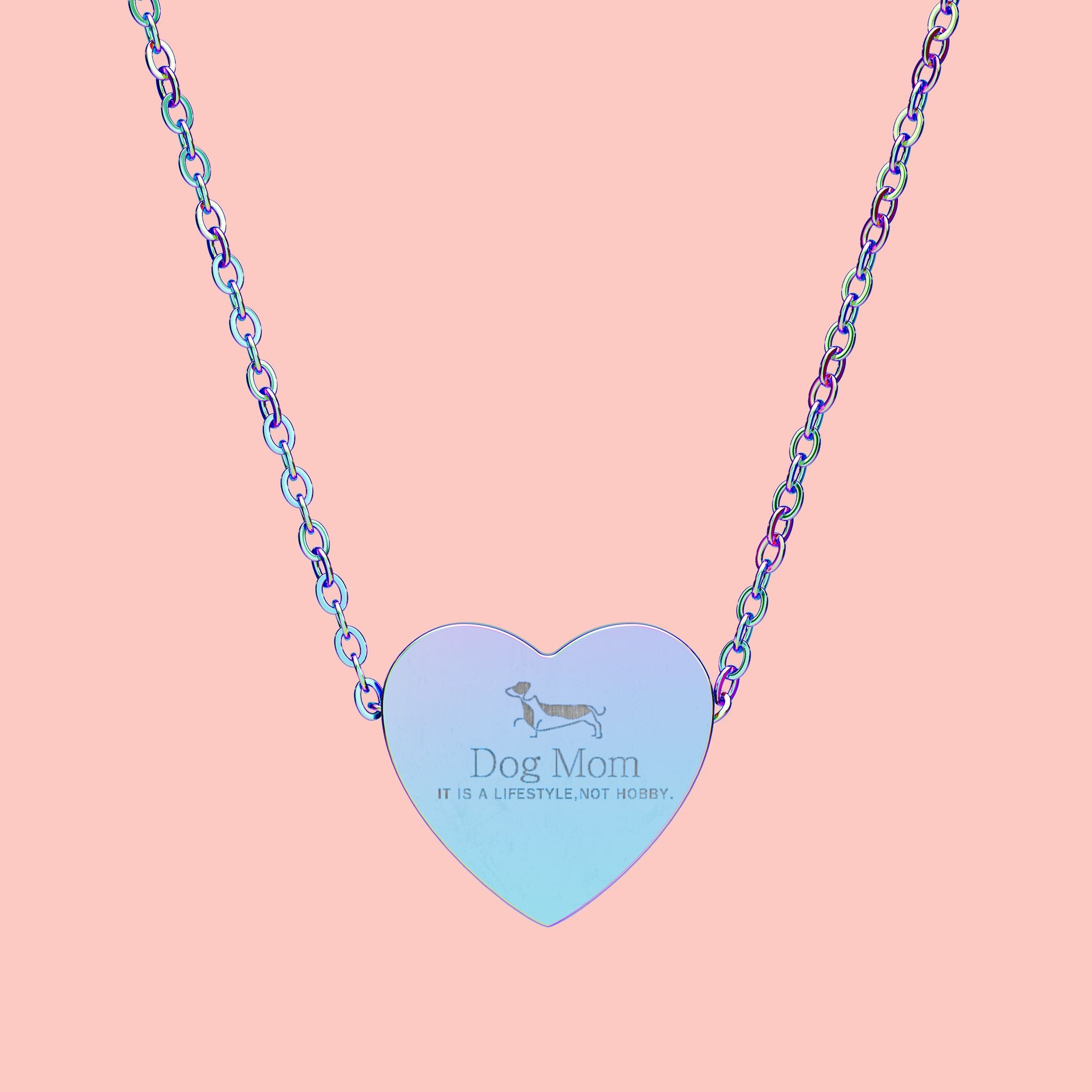 Engravable Heart Necklace — Personalized Love Pendant