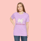 My Cute Paw Samoyed T‑Shirt — Cute Dog Graphic Tee for Pet Lovers