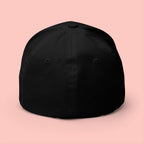 Dog Mom Embroidered Cap – White Structured Baseball Hat