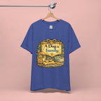 A Dog Is Family T-Shirt - Vintage Pet Lover Tee
