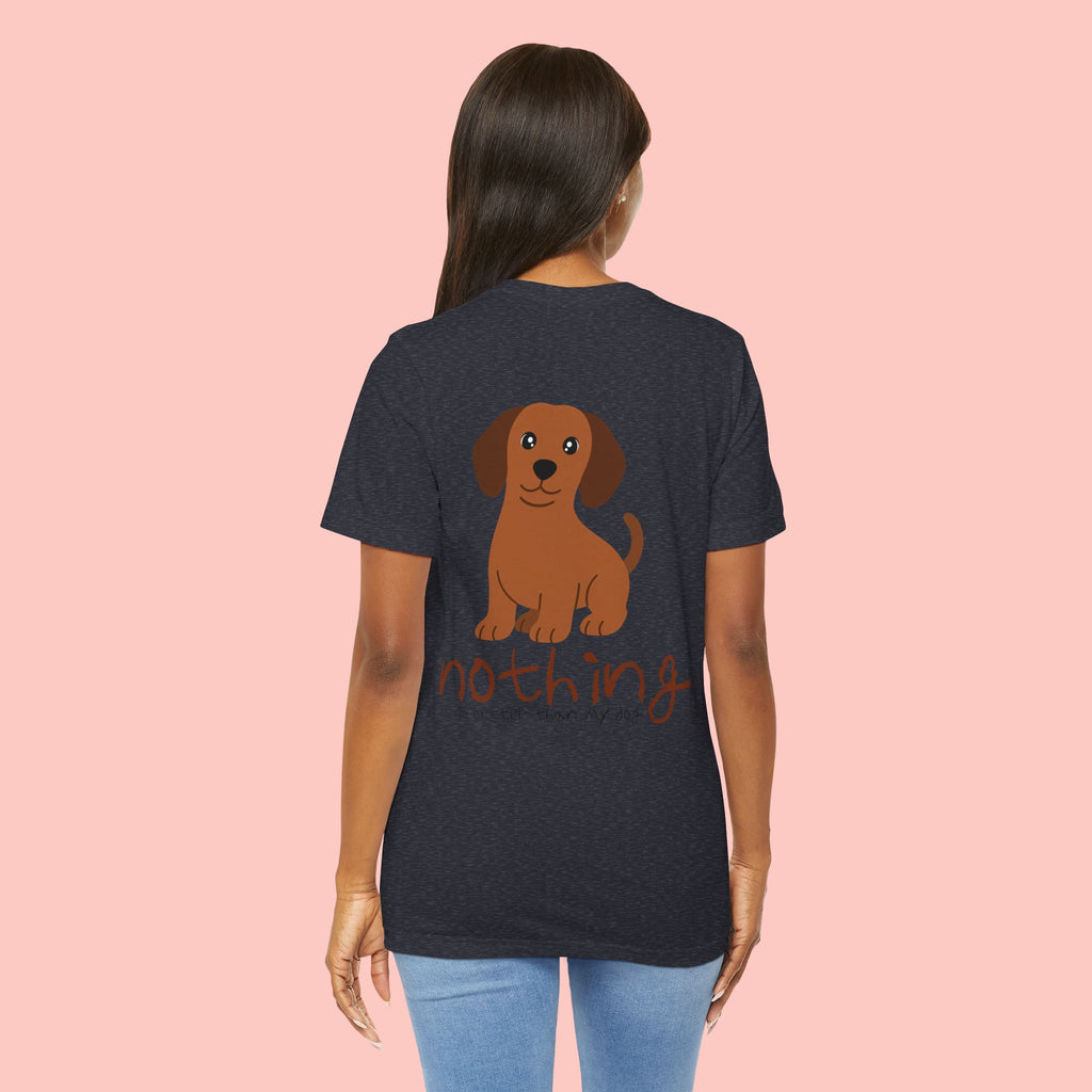 Dachshund Dog Tee — “Nothing Is Sweeter Than My Dog” Graphic T-Shirt