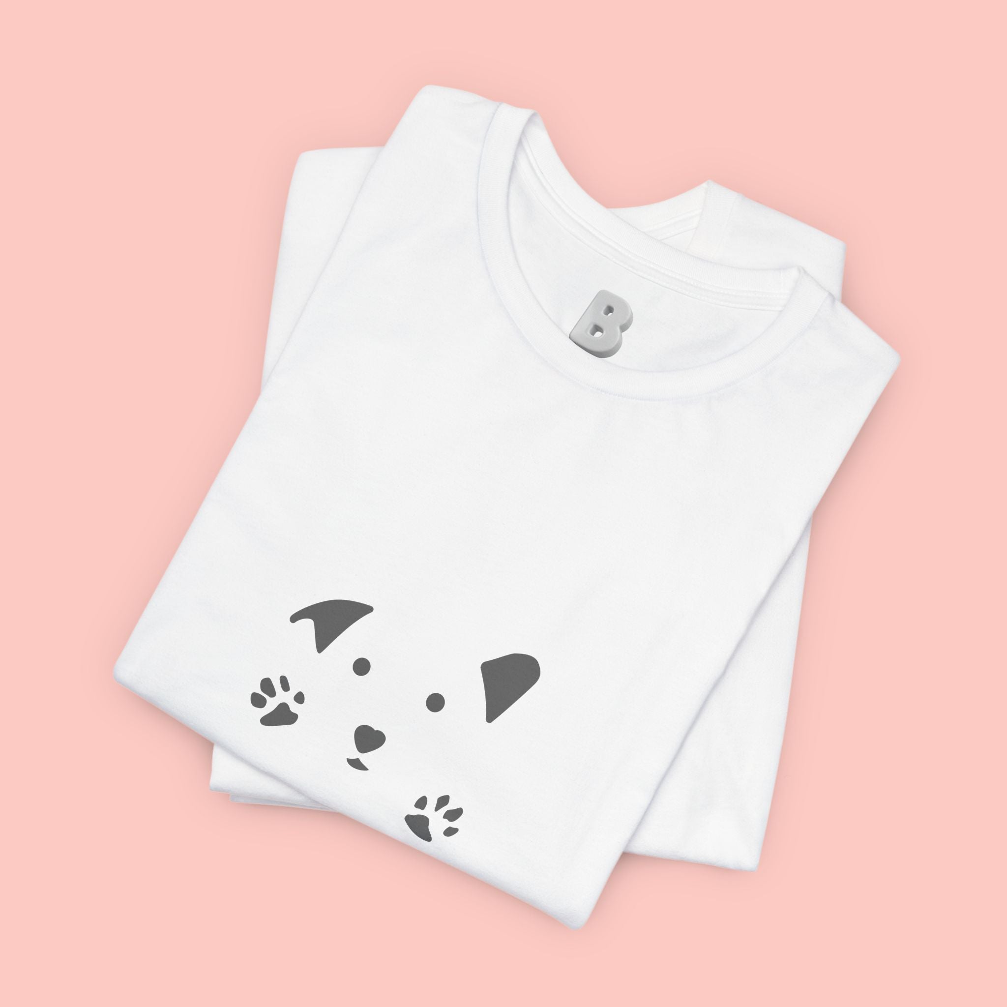 Proud Dog Mom T-Shirt — Cute Paw Print Dog Mom Tee