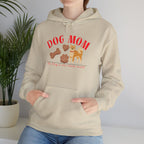 Dog Mom Hoodie – Cute Dog Paw & Bone Graphic Sweatshirt