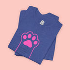 Blessed Dog Mom T-Shirt — Pink Paw Graphic Tee