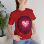 Paw Print Heart T‑Shirt — Cute Pet Lover Tee