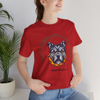 Dog Mom Tee — “Don't Mess With a Dog Mom” Graphic T‑Shirt