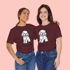 Me & My Dog T-Shirt — Cute Cartoon Puppy Tee for Dog Lovers