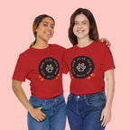 Dog Mom Club T-Shirt — Paw Print Graphic Tee for Pet Lovers