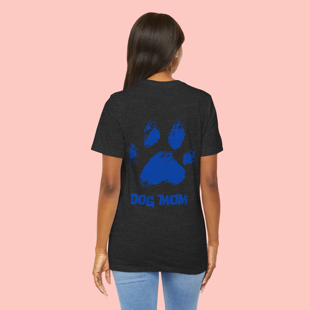 Dog Mom Paw Print T-Shirt