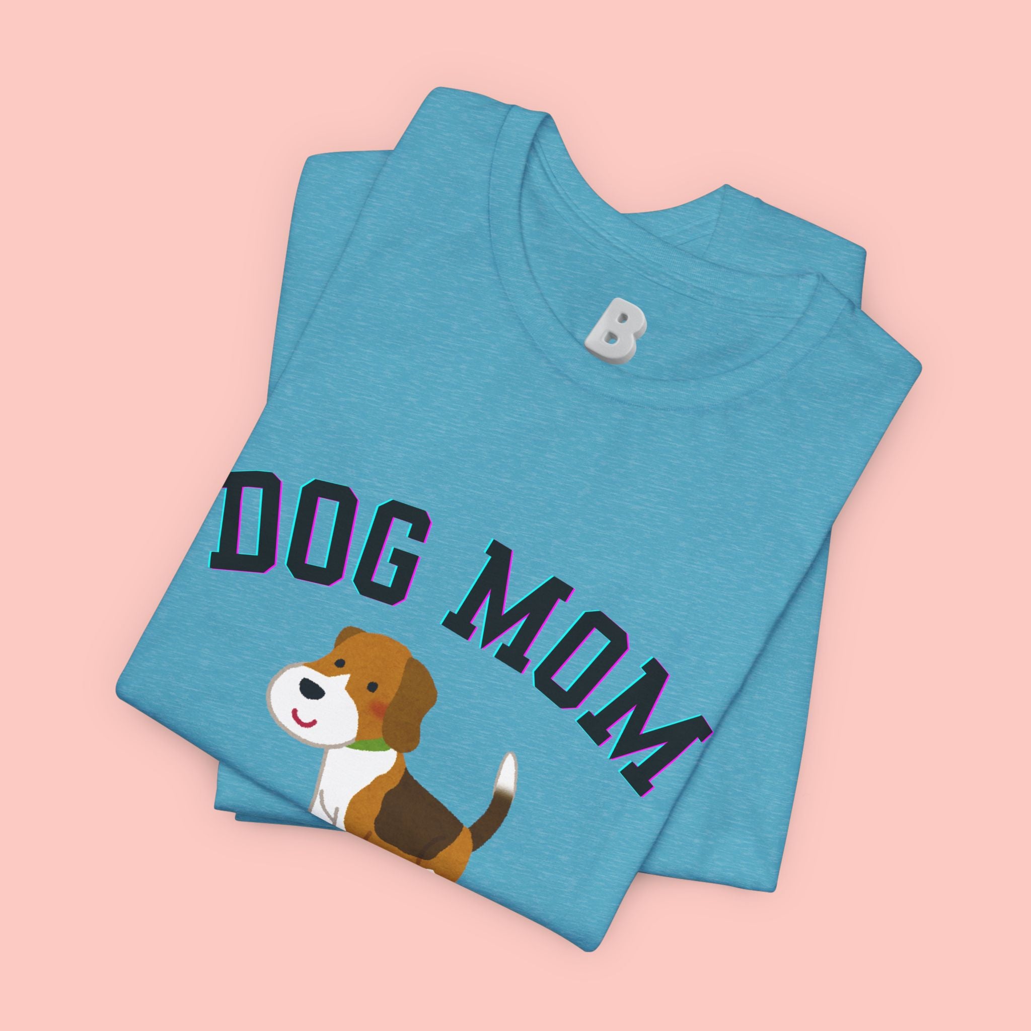 Dog Mom T-Shirt — Cute Beagle Graphic Tee for Dog Lovers
