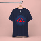 Dog Mama T-Shirt — Cute Paw & Heart Graphic Tee for Dog Lovers