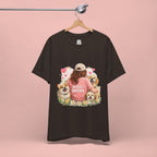 Dog Mom T-Shirt - Cute Woman with Dogs Graphic Tee