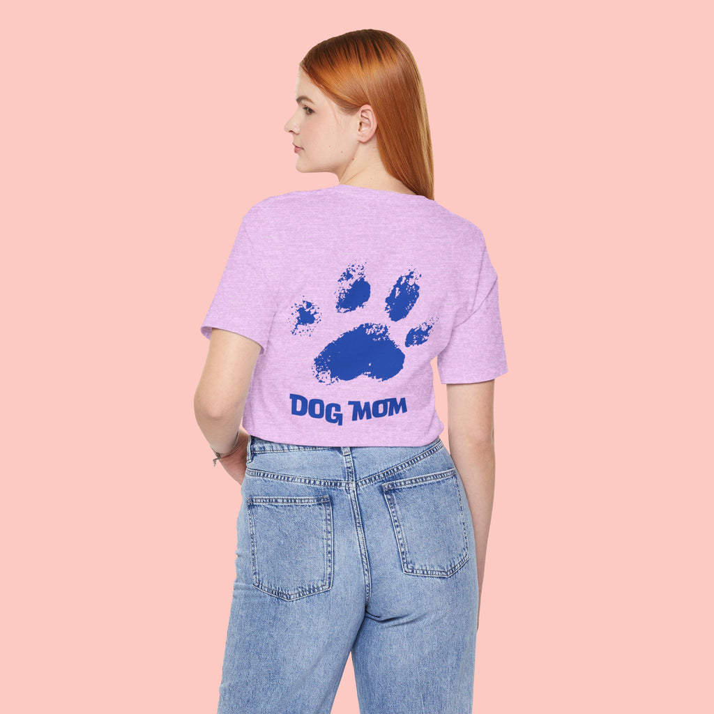 Dog Mom Paw Print T-Shirt
