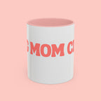 Mom Club Coffee Mug — Cute Paw Print Accent Mug for Dog Moms (11/15 oz)