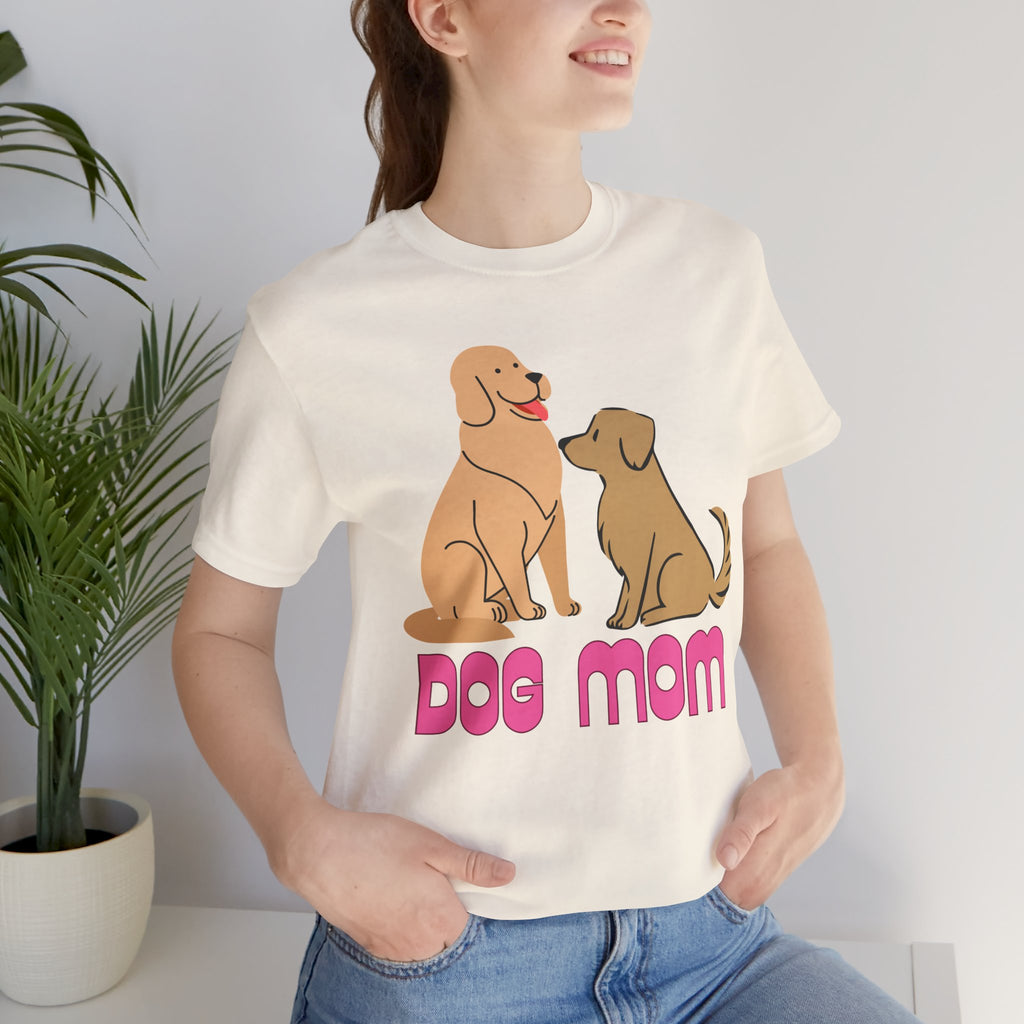 Dog Mom T‑Shirt — Cute Retro Dogs Graphic Tee for Dog Lovers