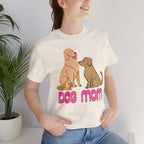 Dog Mom T‑Shirt — Cute Retro Dogs Graphic Tee for Dog Lovers