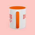 Mom Club Coffee Mug — Cute Paw Print Accent Mug for Dog Moms (11/15 oz)