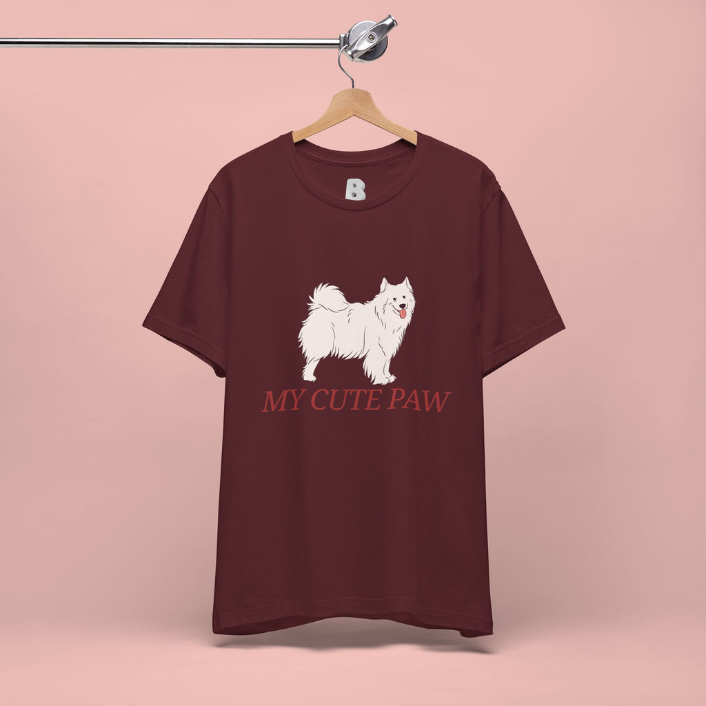 My Cute Paw Samoyed T‑Shirt — Cute Dog Graphic Tee for Pet Lovers