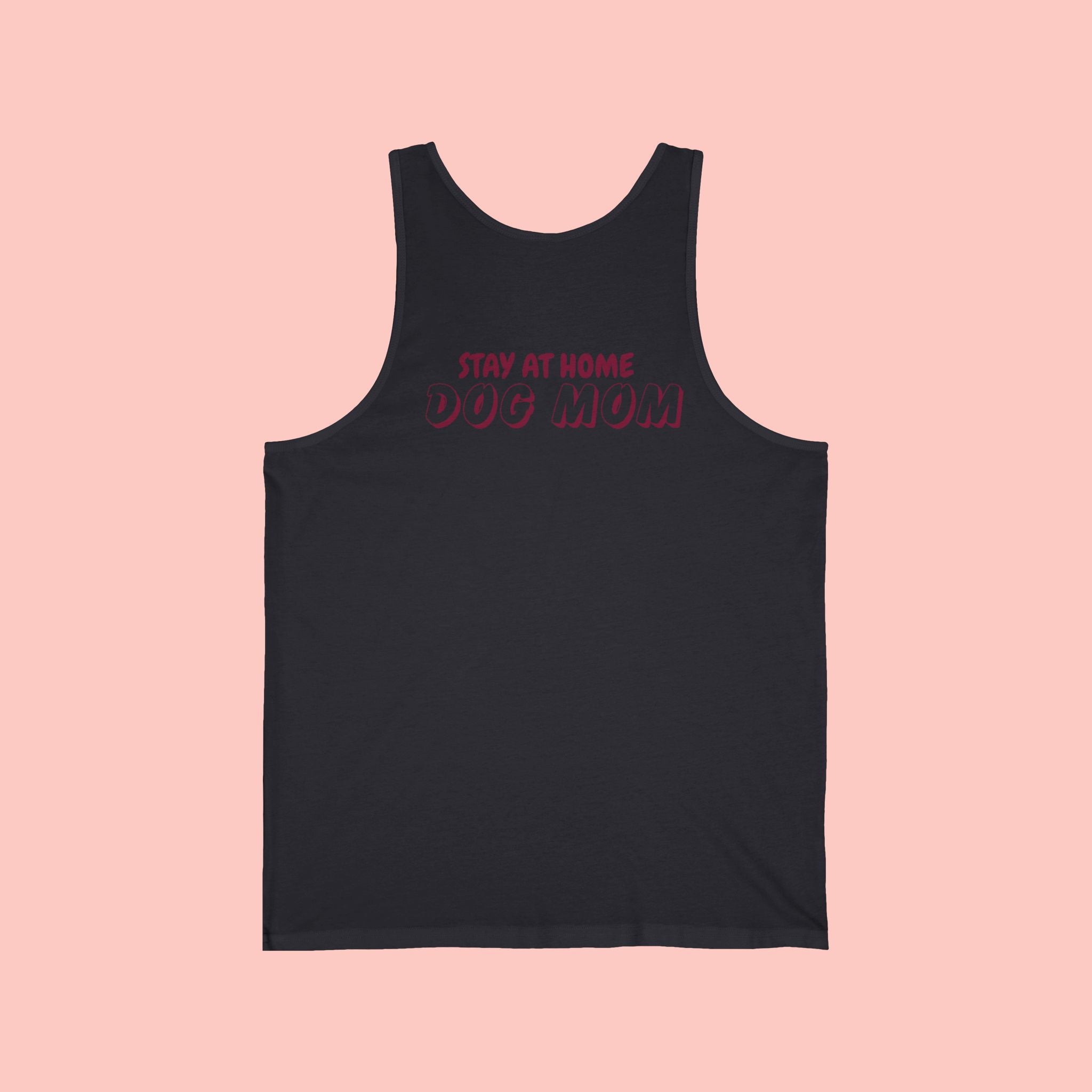 Stay At Home Dog Mom Tank Top — Cute Pet Lover Summer Tank