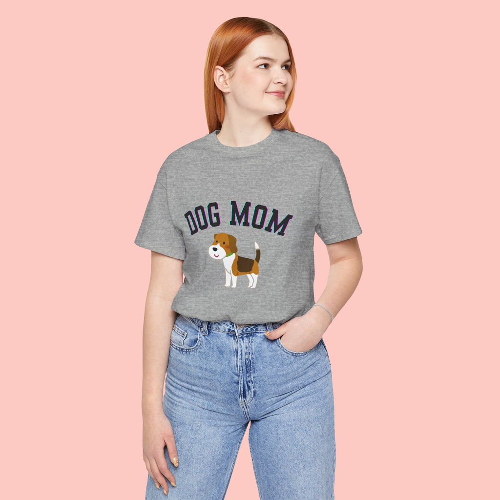 Dog Mom T-Shirt — Cute Beagle Graphic Tee for Dog Lovers