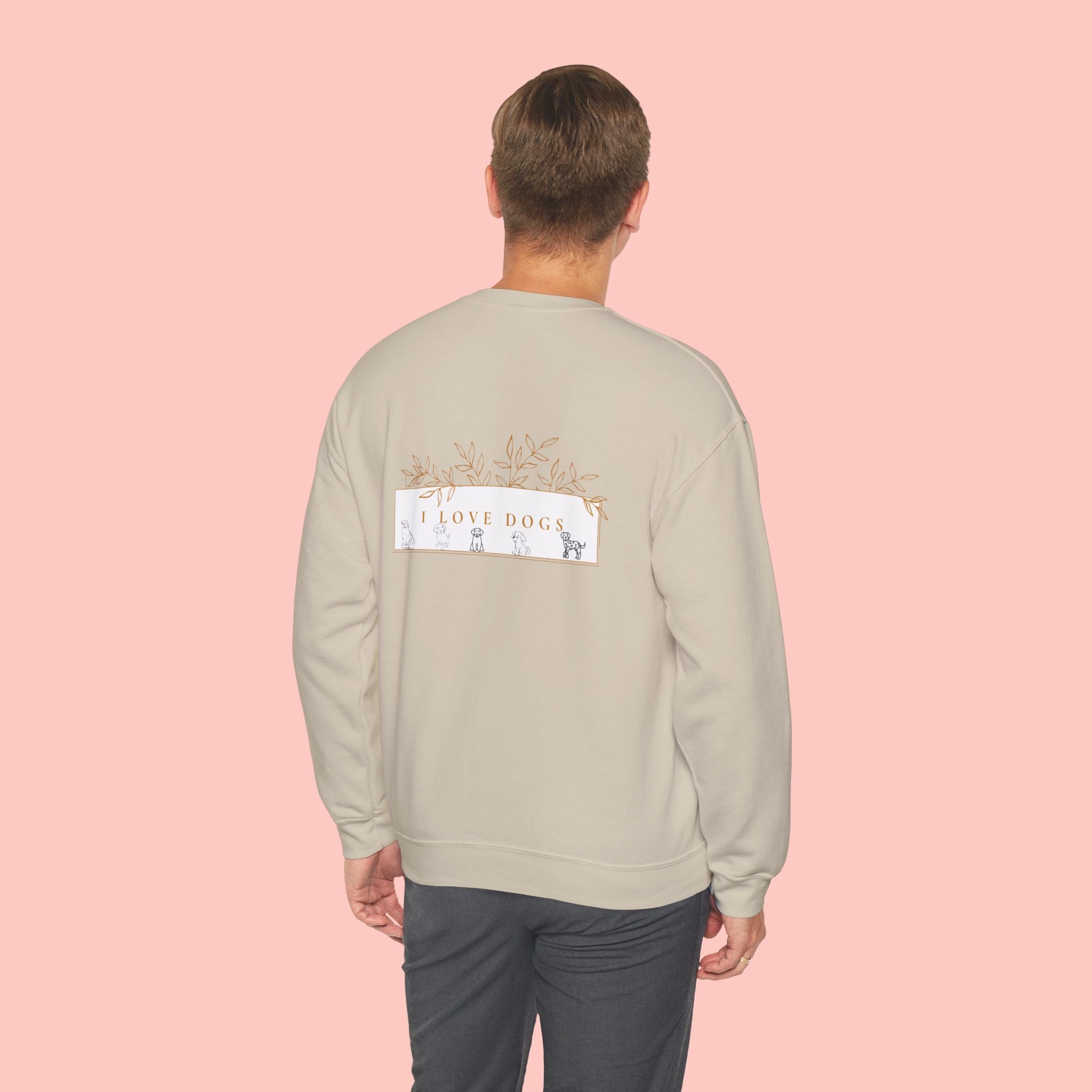 I Love Dogs Crewneck Sweatshirt