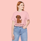 Dachshund Puppy Tee — "Nothing Better Than My Dog" Cute Dog Lover T-Shirt