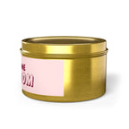 Tin Candle — “Stay At Home Dog Mom” Scented Tin Candle (Dog Mom Gift)