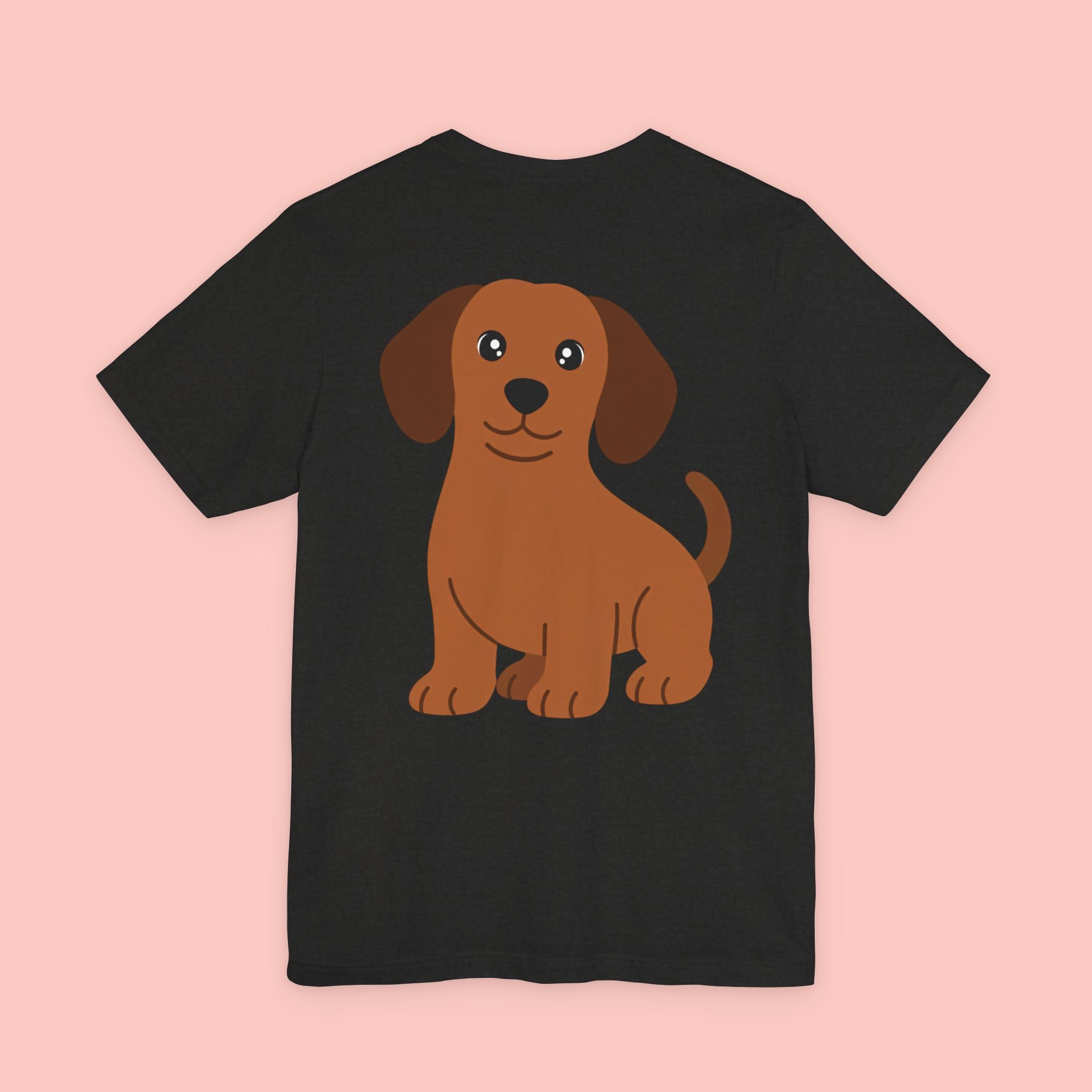 Dachshund Graphic Tee - Cute Brown Sausage Dog T-Shirt