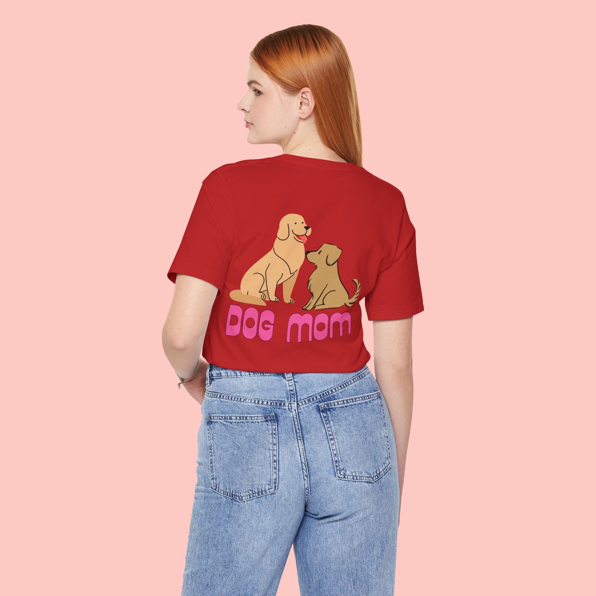 Dog Mom T‑Shirt — Cute Cartoon Dogs Graphic Tee for Pet Moms