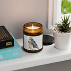 Soy Candle — 'Cuddles Over Everything' Amber Jar (Multiple Sizes)