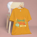 Dog Lover T‑Shirt – "I Only Speak Dog" Cute Paw & Bone Graphic Tee