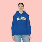 United By Bones Hoodie — Cute Cartoon Dogs Paw Bone Graphic Sweatshirt