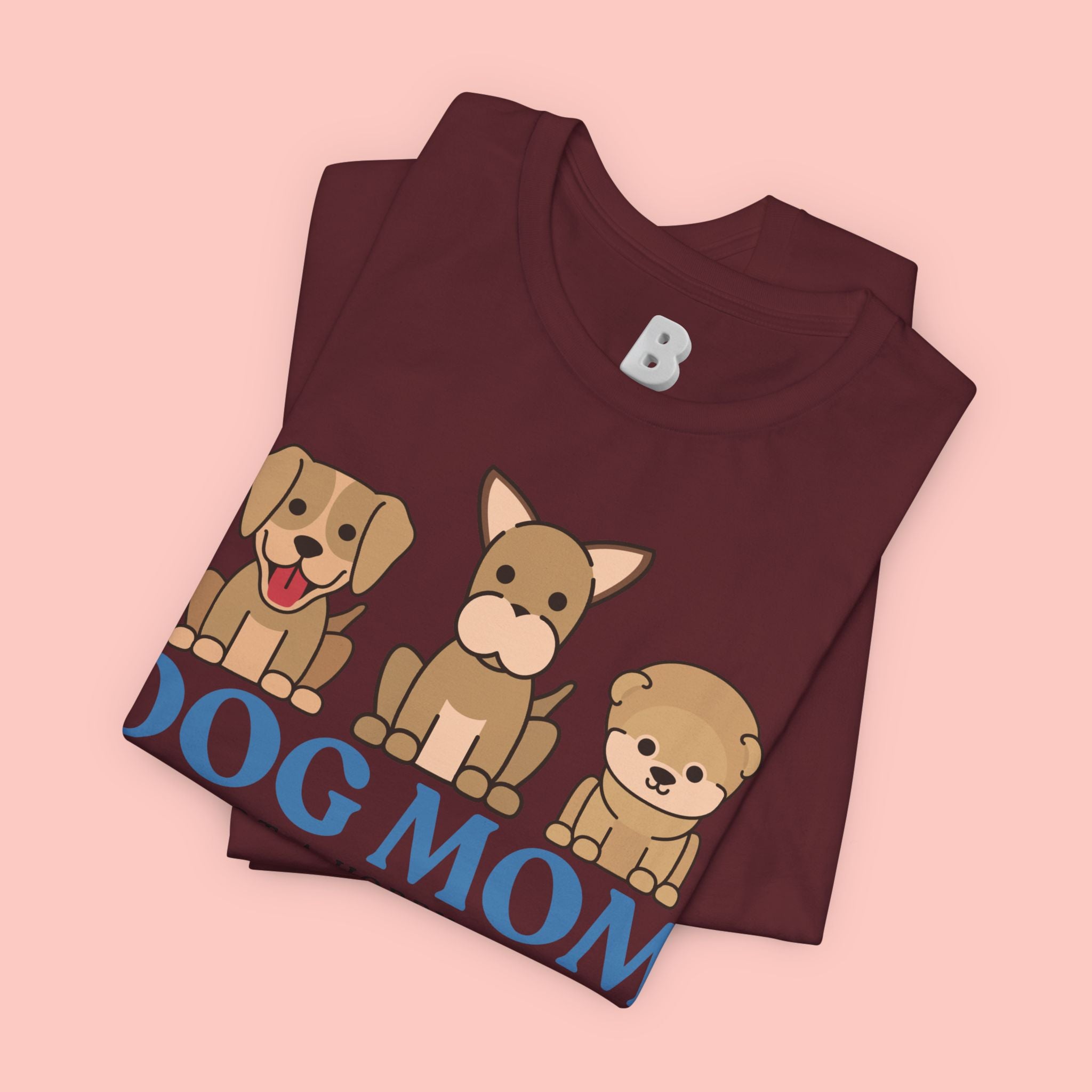 Dog Mom Tee — "Dog Mom: It Is Not A Hobby, It Is A Lifestyle" Cute Puppy Graphic T‑Shirt
