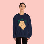 Dog Mama Crewneck Sweatshirt – Cute Golden Retriever Design