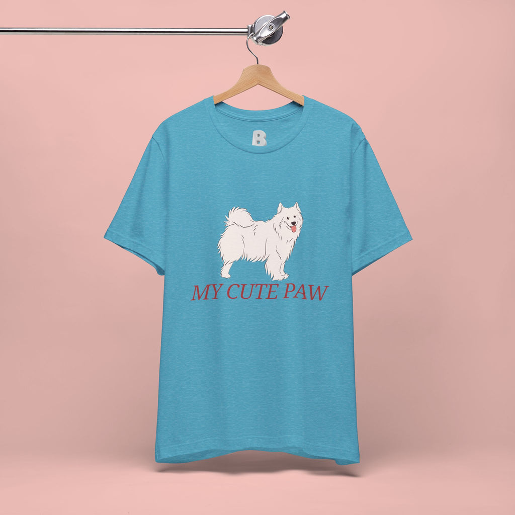 My Cute Paw Samoyed T‑Shirt — Cute Dog Graphic Tee for Pet Lovers