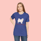 My Cute Paw Samoyed T‑Shirt — Cute Dog Graphic Tee for Pet Lovers
